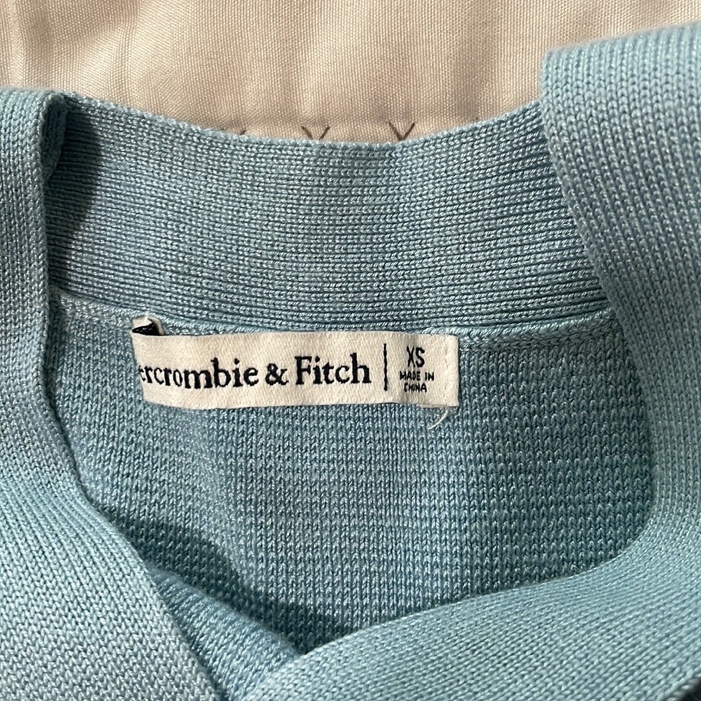 Abercrombie and Fitch Bodycon Dress in Light Blue - Picture 6 of 9